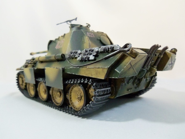 1/35 ドイツ軍　Sd.Kfz.171 パンター　A型後期型　タミヤ　完成品_4