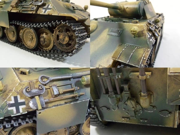 1/35 ドイツ軍　Sd.Kfz.171 パンター　A型後期型　タミヤ　完成品_7