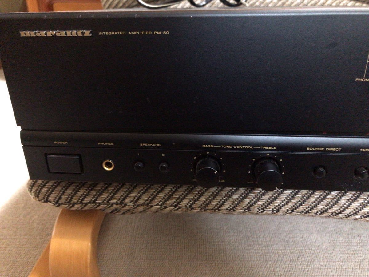 marantz マランツ プリメインアンプ PM-50 整備済み完動品899 Marantz