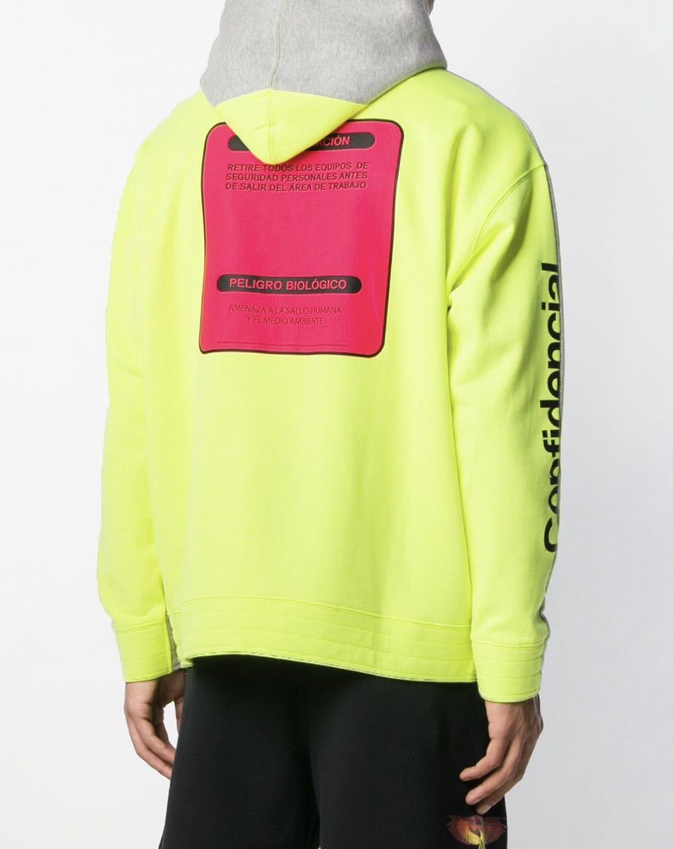 正規品 MARCELO BURLON マルセロバーロン ネオンカラーパーカー サイズ