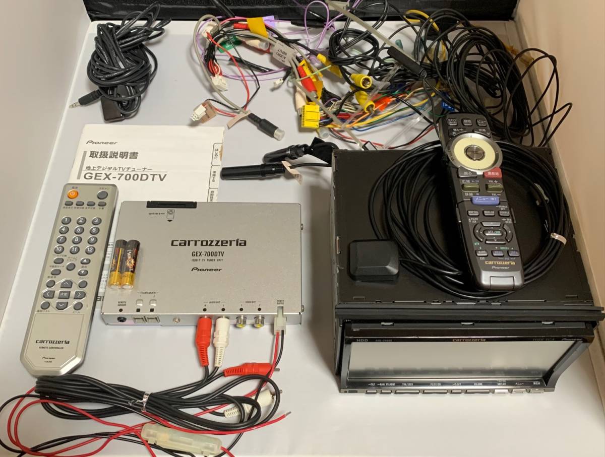 □□ カロナビ 地デジチューナーセット AVIC-ZH099G □□GEX-7000TV