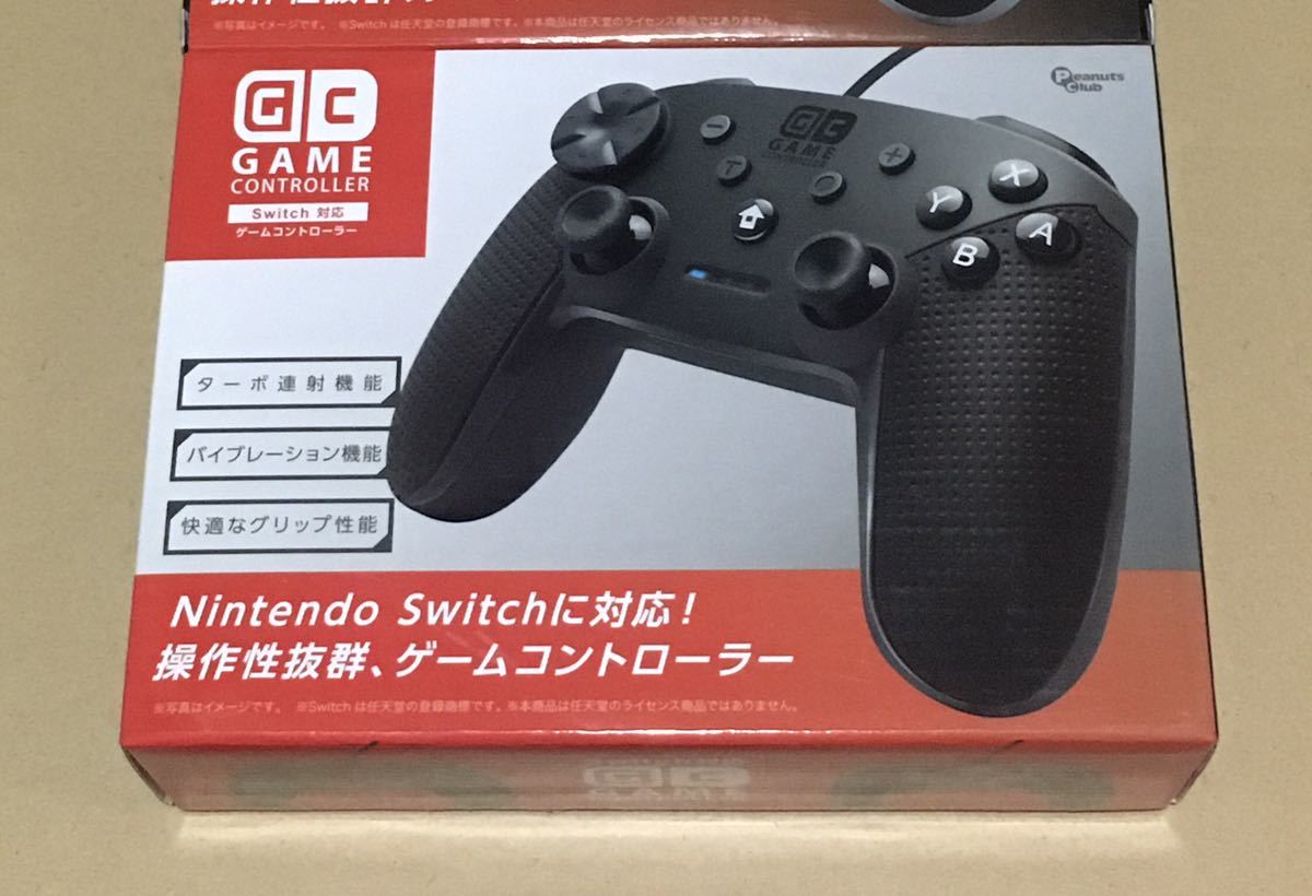 ブラック GC GAME CONTROLLER Switch互換機用 コントローラー Switch対応(コミック、アニメグッズ)｜売買された ...
