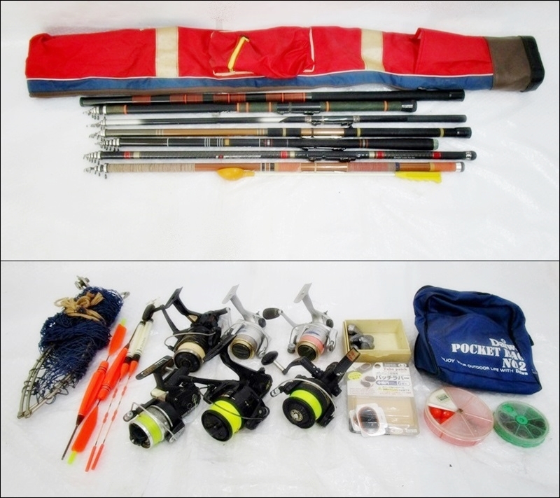 【正規品，品質保証】 20 111-341948-10 S デラックス磯 / 秘宝チヌ / ダイワ 2000iA 他 釣竿 仕掛け リール 等 釣り具 まとめて セット 長111(フィッシング)｜売買されたオークション情報、yahooの商品情報をアーカイブ公開 その他