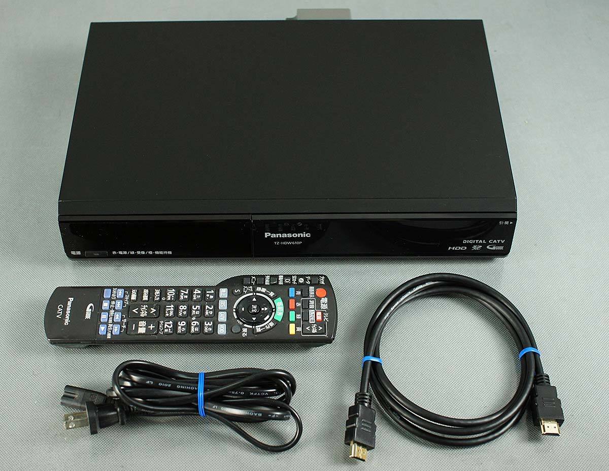 5台セット HDMIケーブル STB 録画OK Panasonic TZ-HDW610P HDD500GB