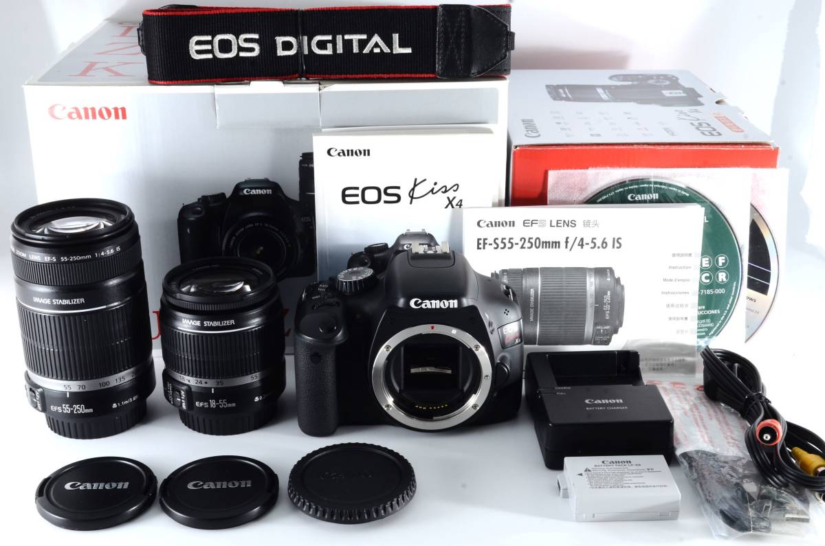 EOS Kiss X4 ダブルズームキット CANON Canon - ダブル キヤノン 