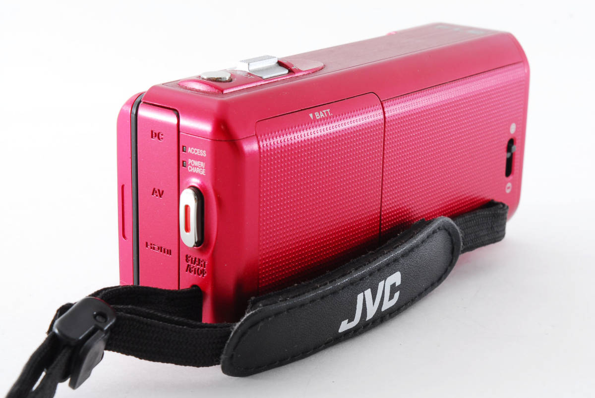 ビデオカメラ 動作確認済JVC GZ-V675レッド : Camcorder 32GB 人気
