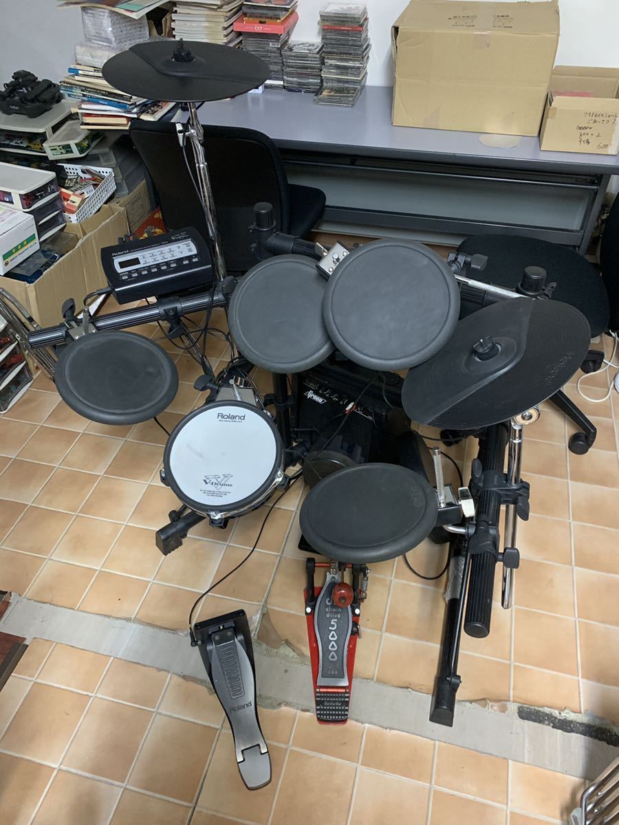 爆買い，100%新品 電子ドラム Roland 電子ドラムセット 1円スタート(電子ドラム)｜売買されたオークション情報、yahooの商品情報をアーカイブ公開 - オークファン 電子ドラム