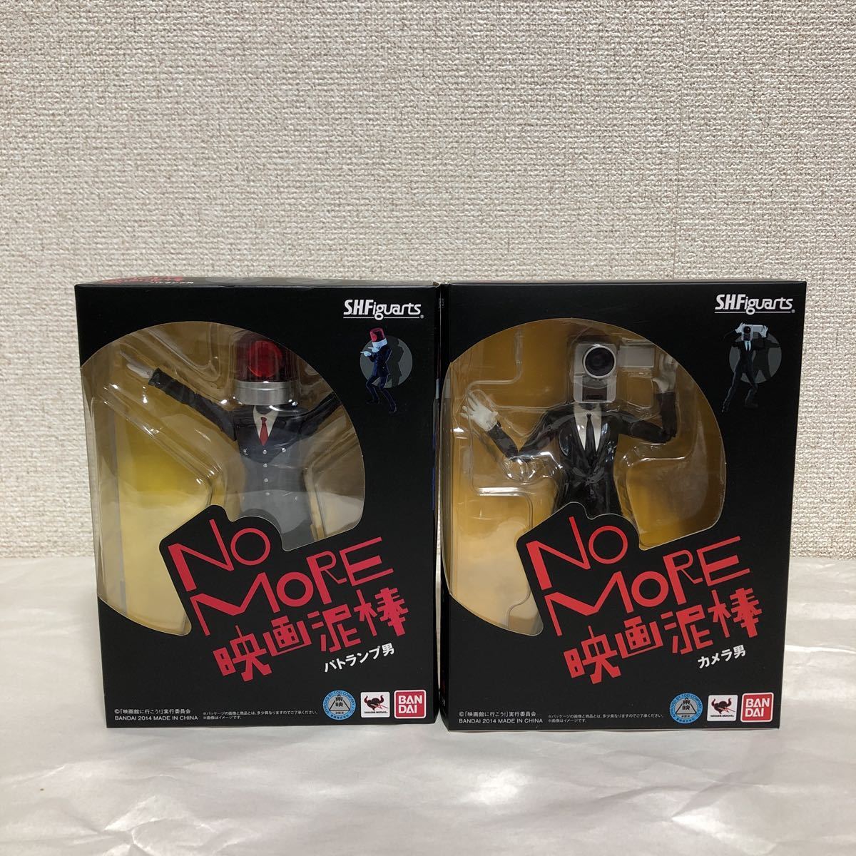 S.H.Figuarts NO MORE 映画泥棒 カメラ男 パトランプ男 セット 欠品