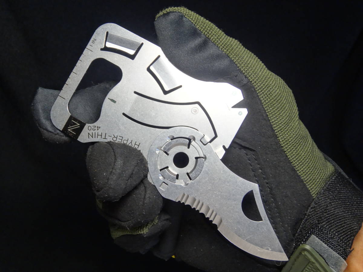 人気，新作登場 MADE.IN.U.S.A.EDC 厚さ2 3mmの極薄 世界最薄のナイフ ハイパー シィン 特許のフォールディングシステム クレジットカードサイズ(その他)｜売買されたオークション情報、yahooの商品情報をアーカ その他