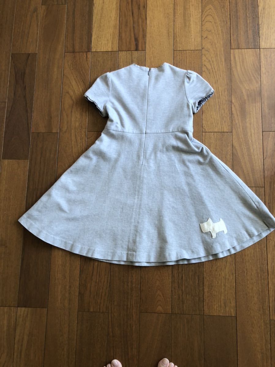 Pom Ponette 1 女の子 ワンピース パニエ ファー お出かけ 発表会 フォーマル グレー 1 115 124cm 売買されたオークション情報 Yahooの商品情報をアーカイブ公開 オークファン Aucfan Com