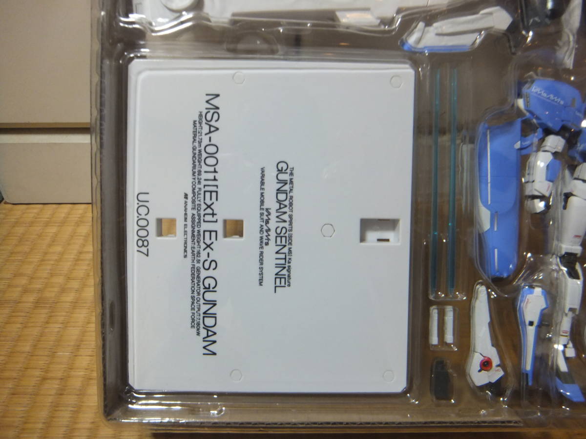 □METALROBOT魂 EX-Sガンダム 開封済み 中古 メタルロボット魂□ METAL