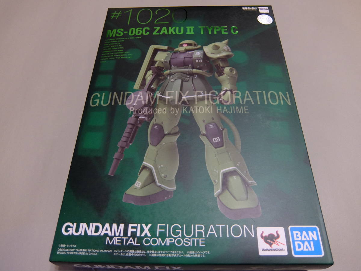 送料無料，品質保証 GUNDAM FIX FIGURATION METAL COMPOSITE MS-06C ザクII C型 量産型ザク(機動戦士ガンダム)｜売買されたオークション情報、yahooの商品情報をアーカイブ公開 - オークファン 機動戦士ガンダム