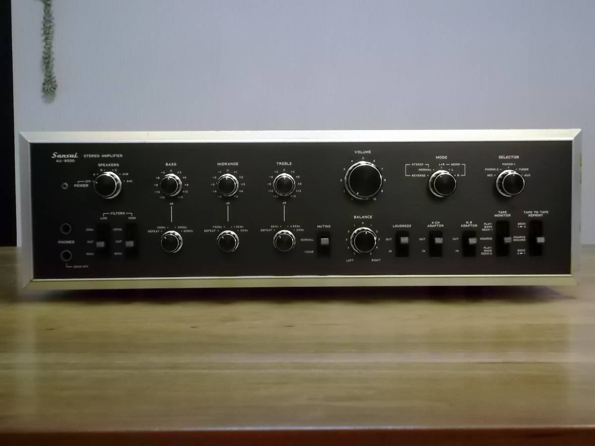AU-9500 ☆渾身の整備☆サンスイ （高音質化 サンスイ プリメイン