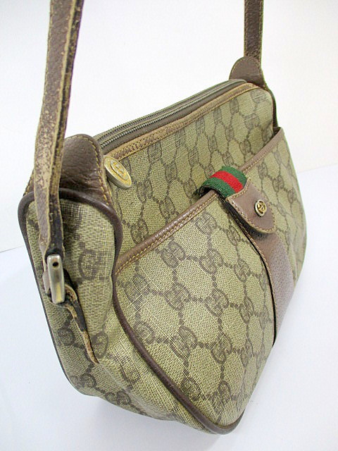 1円☆ 訳あり GUCCI オールド グッチ 001.754.6177 GG シェリー 1円☆ 訳あり GUCCI オールド グッチ 001.754.6177 GG シェリー
