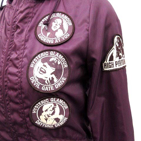 ヒステリックグラマー HYSTERIC GLAMOUR ジャケット パーカー ナイロン