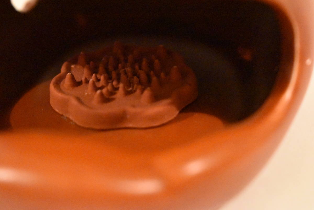 難あり】ぽこぽん日記 お香立て 香炉 陶器 高さ11cm*お香入れ*ポット