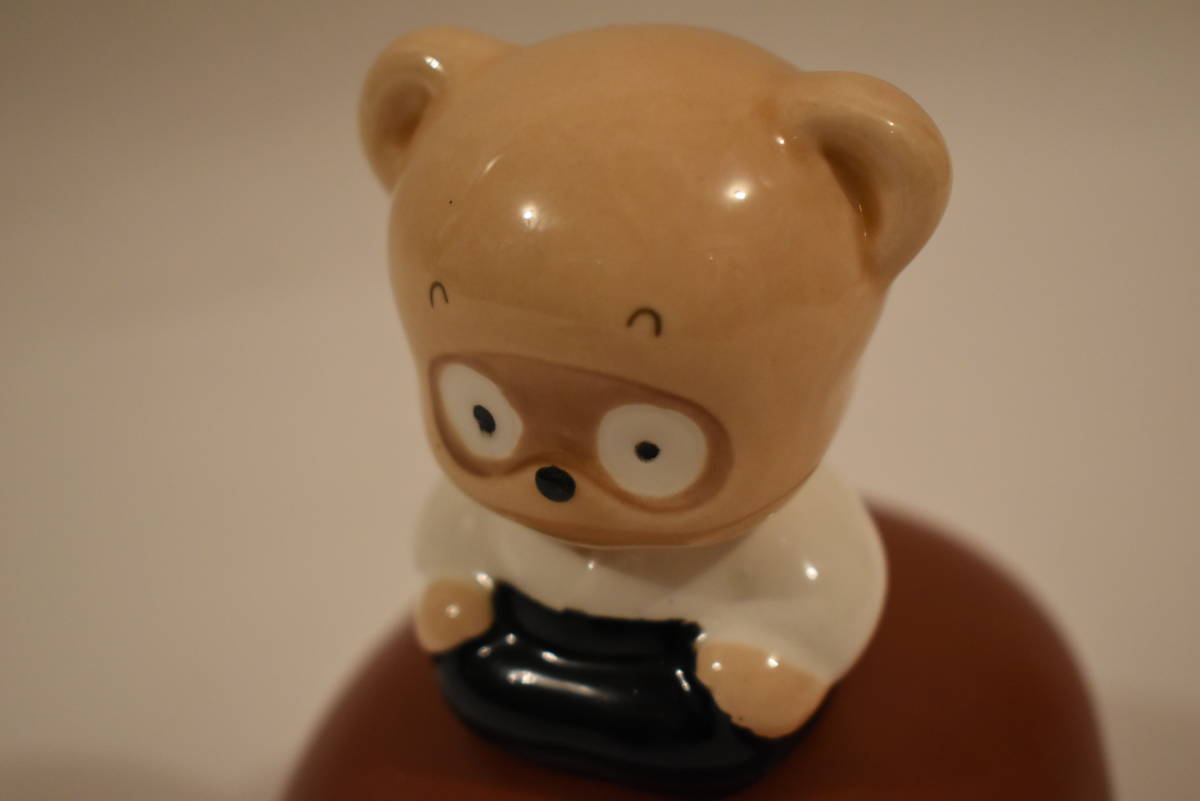 n6496◆ぽこぽん日記 香炉 サンリオ 訳あり◇陶器 お香立て SANRIO 難あり】ぽこぽん日記 お香立て 香炉 陶器 高さ11cm*お香入れ*ポット