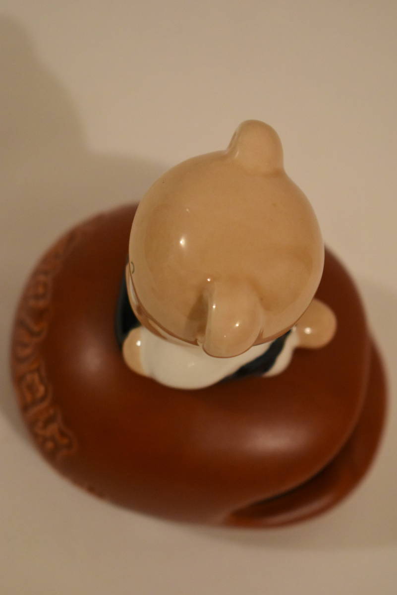 n6496◆ぽこぽん日記 香炉 サンリオ 訳あり◇陶器 お香立て SANRIO 難あり】ぽこぽん日記 お香立て 香炉 陶器 高さ11cm*お香入れ*ポット