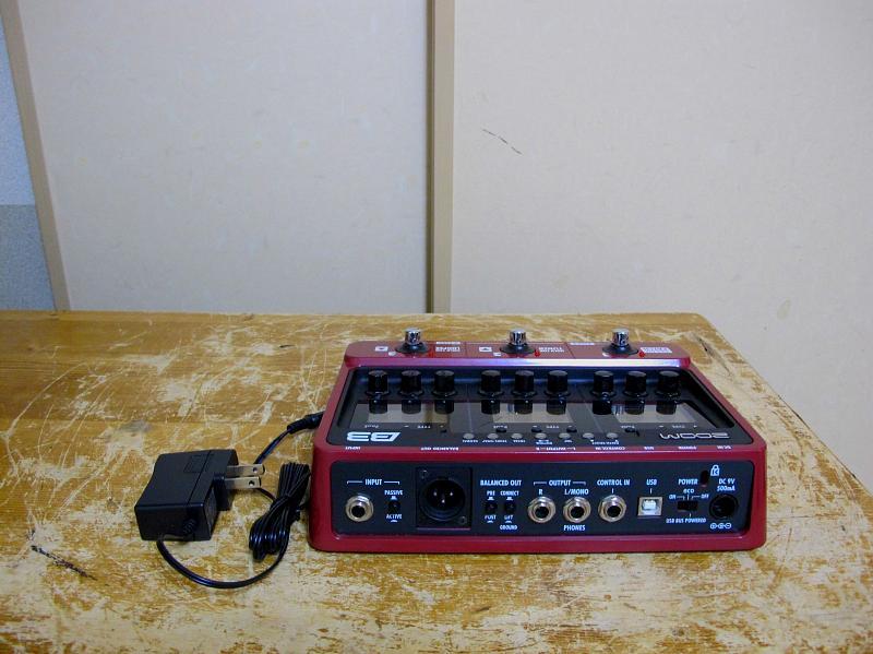 ZOOM B3 ベース用マルチエフェクター⁄アンプシュミレーター⭐︎AC ZOOM