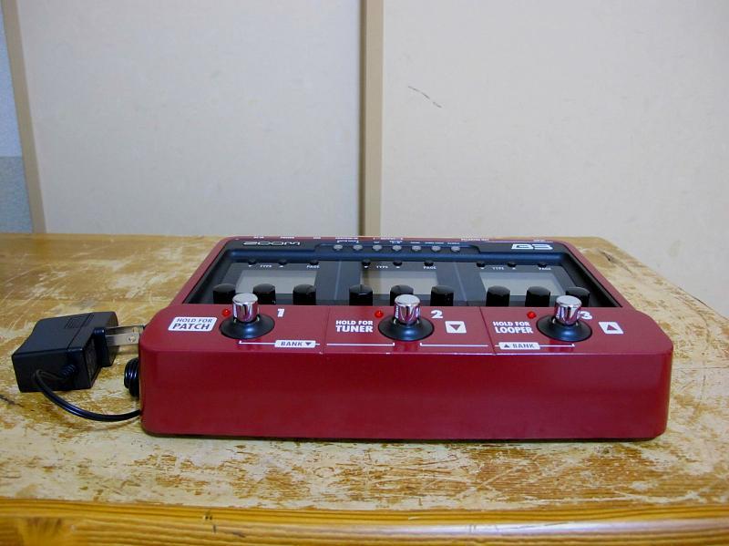 ZOOM B3 ベース用マルチエフェクター⁄アンプシュミレーター⭐︎AC ZOOM