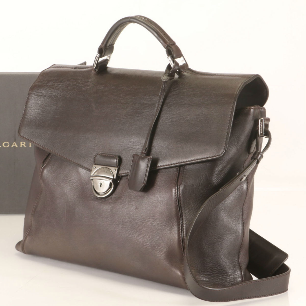 1円 定価232 200円 ブルガリ レザー 2WAY 斜め掛け ショルダー バッグ ブリーフケース ビジネス メンズ 書類鞄 トート TO1-T7(ブルガリ)｜売買されたオークション情報、yahooの商品情報をアーカイ その他