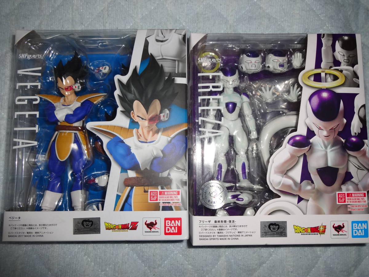 最新作，セール S .H .Ｆｉｇｕａｒｔｓ ベジータ 難あり ＆フリーザ 最終形態 復活(ベジータ)｜売買されたオークション情報、yahooの商品情報をアーカイブ公開 - オークファン ベジータ