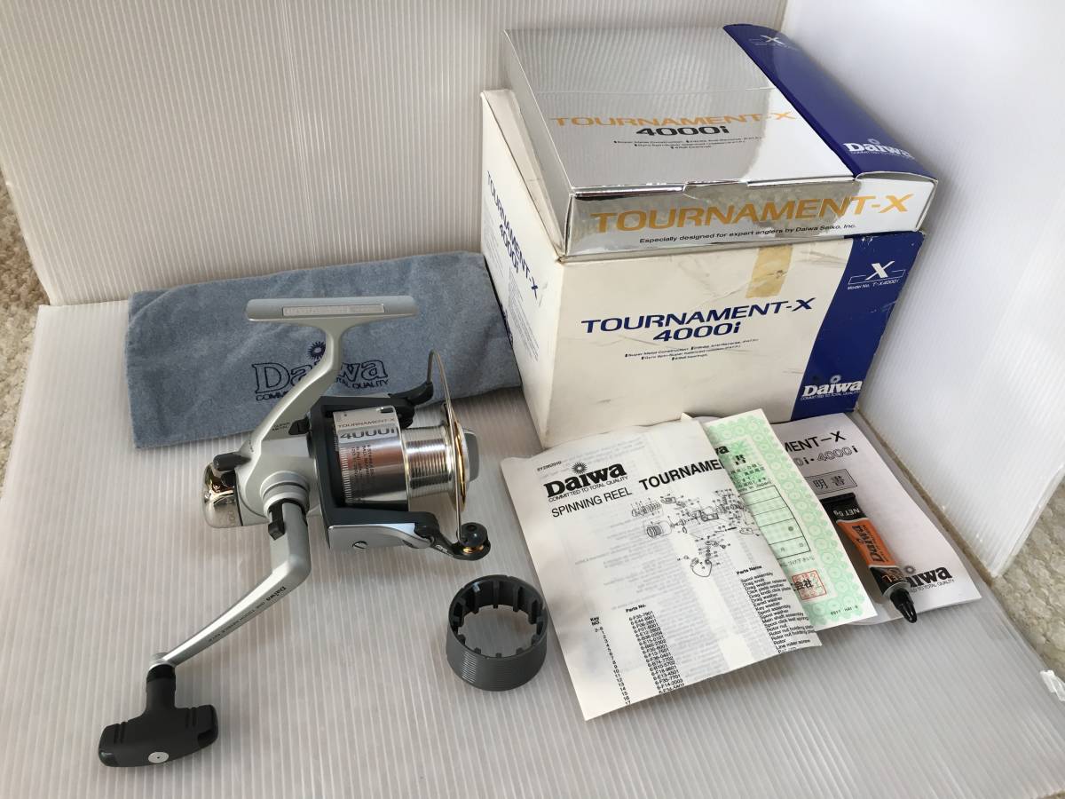  ダイワ トーナメントX 4000i 実釣 品(ダイワ)｜売買されたオークション情報、yahooの商品情報をアーカイブ公開 - オークファン ダイワ
