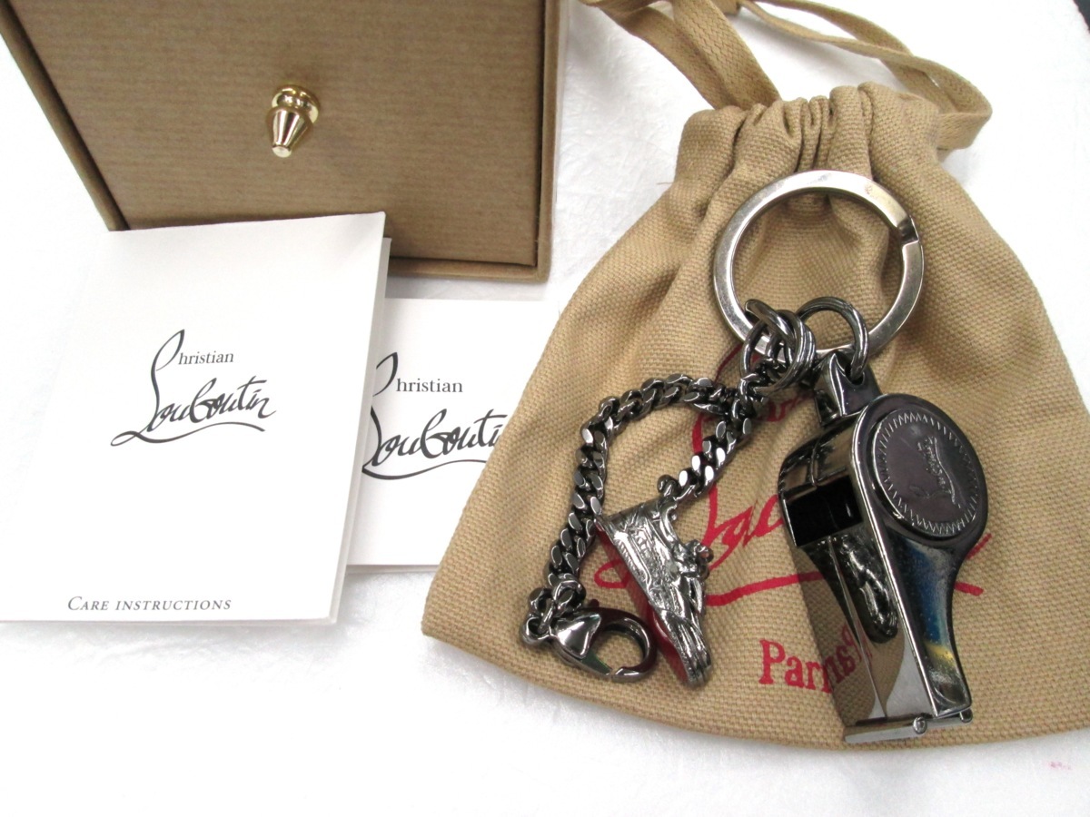クリスチャンルブタン Christian Louboutin キーリングホイッスル 楽天