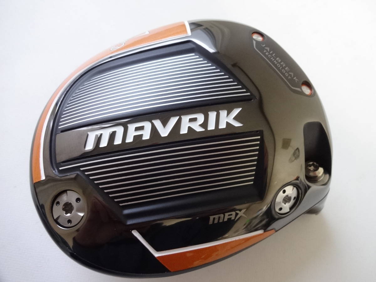 mavrik MAX 10.5° ドライバーヘッド/スリーブ/カバー価格変更済 コース未使用の極上美品☆人気のMAX【日本仕様】最新モデル