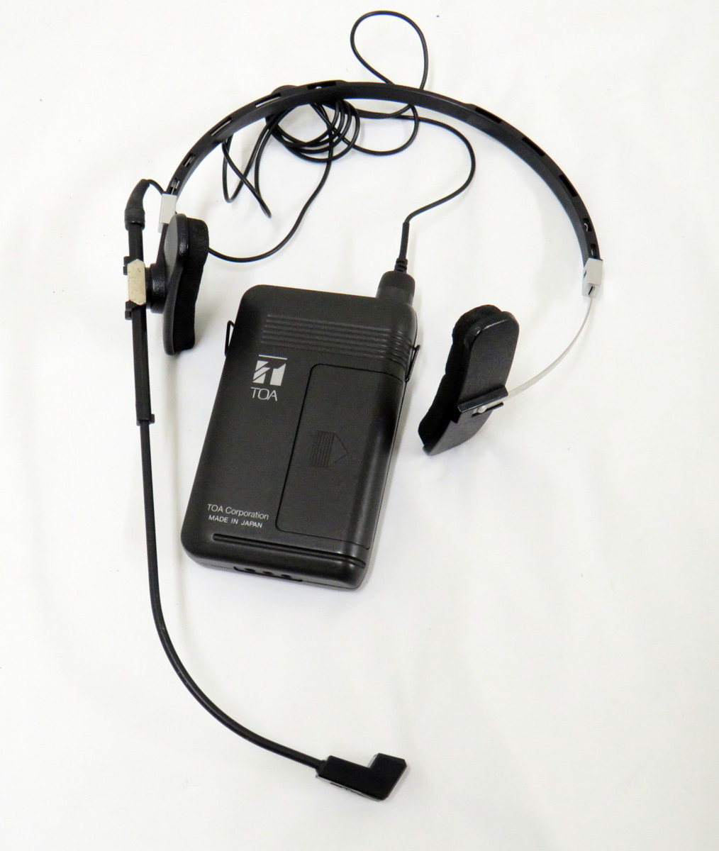未使用品 TOA ヘッドセットマイク WH-1000 TOA ヘッドセットマイク