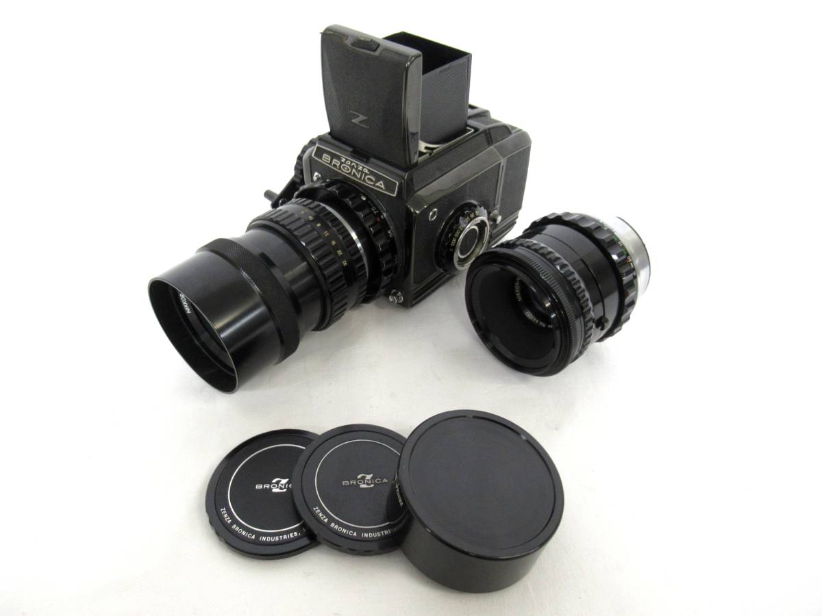 ZENZA BRONICA/ゼンザブロニカ】S2/①/CB94087/NIKKOR-P 1:4 f=200mm/Q