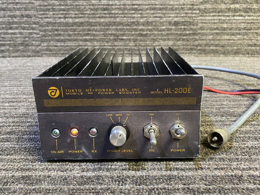 □□ TOKYO HY-POWER MODEL HL-200E リニアアンプ / 東京ハイパワー