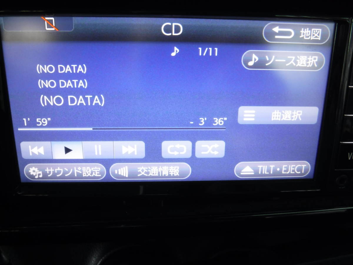 トヨタ純正　ＳＤナビゲーション　ＮＳＣＤ－Ｗ６６　１３０ヴィッツ