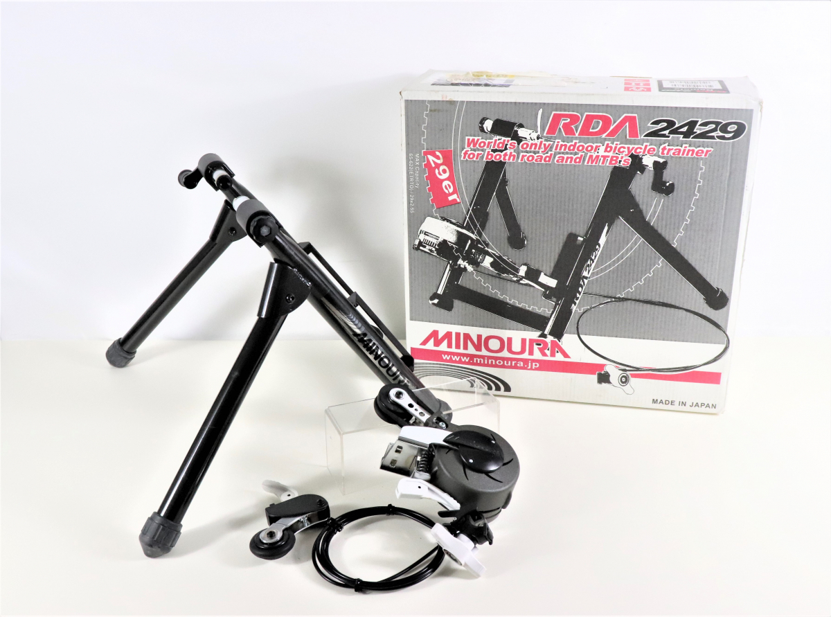  MINOURA ミノウラ RDA2429 固定式サイクルトレーナー リムドライブ ブラックカラー FA006FLS53(トレーニング機器)｜売買されたオークション情報、yahooの商品情報をアーカイブ公開 - オークファン トレーニング機器