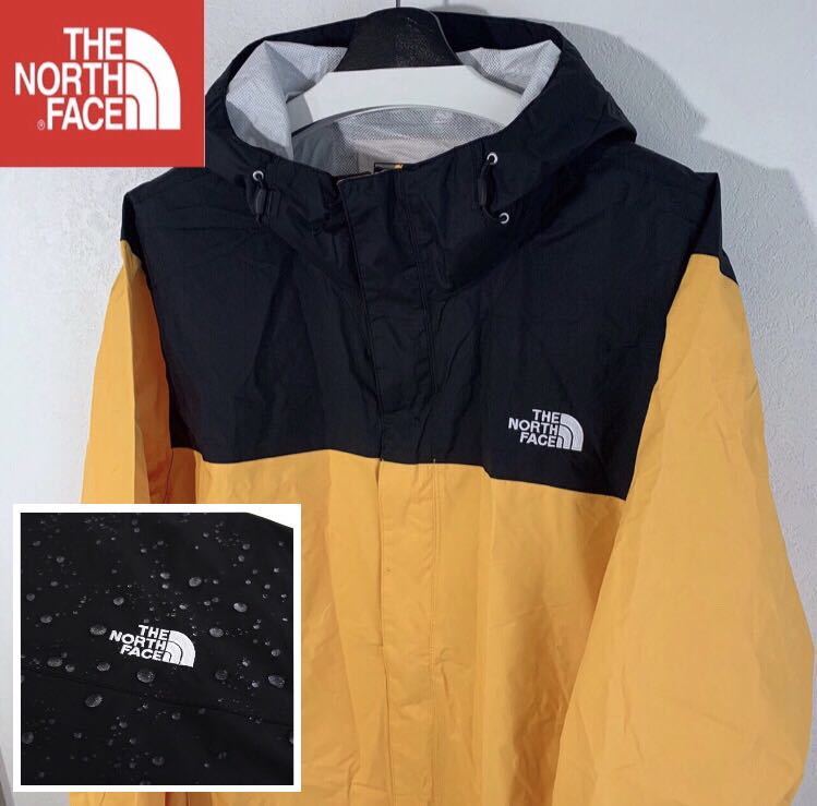 【人気セール，大人気】 ラスト① 正規 The North Face メンズM Venture Jacket ベンチャージャケット 撥水 DryVent マウンテンパーカー ブラック イエロー(Mサイズ)｜売買されたオークション情報、yahooの商品情報をアーカイブ 男性用