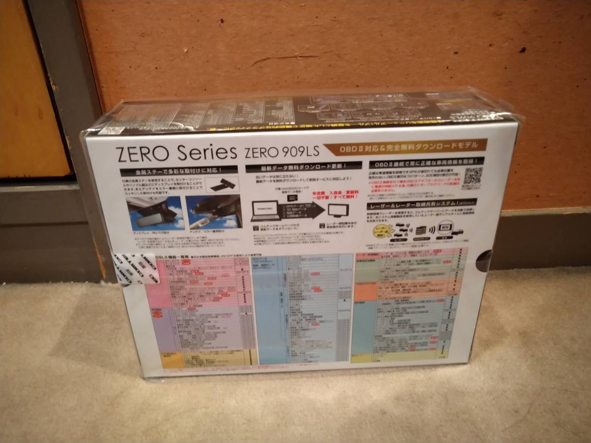 未開封] COMTEC ZERO 909LS レーザー＆レーダー探知機 コムテック