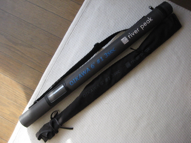 フィッシング River Peak OIKAWA 6' #1 3sec フライロッド