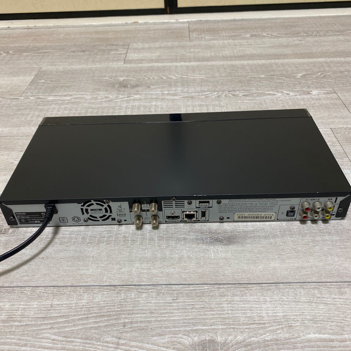 DBR-Z320 東芝 通電確認済み レグザ SONY ジャンクK HDD⁄BDレコーダー