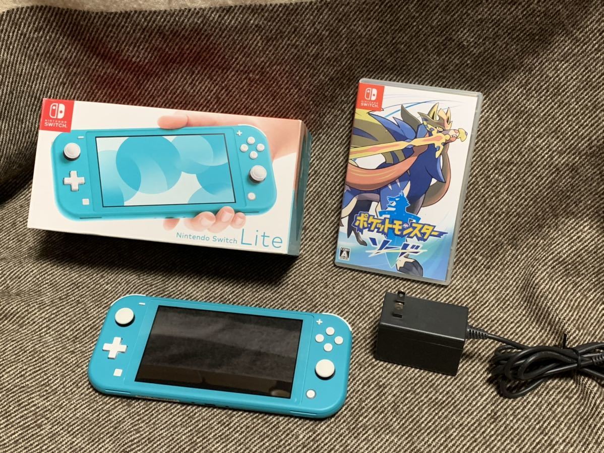 中古 Nintendo switch Lite ニンテンドースイッチ ライト ターコイズ
