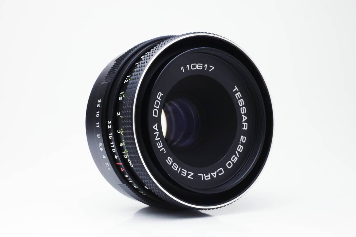整備品/テスト画像有】CARL ZEISS JENA TESSAR 50mm f2.8 / M42
