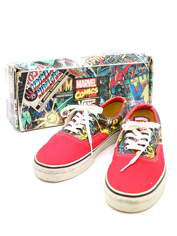 VANS ヴァンズ Limited Edition Marvel Comics Ironman ERA スニーカー