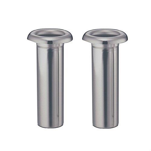 赤字超特価，格安 お墓用花立 高級ステンレス製 中入れ式 ツバなし 筒径：44mm 1対2本セット S-44 大(その他)｜売買されたオークション情報、yahooの商品情報をアーカイブ公開 - オークファン その他