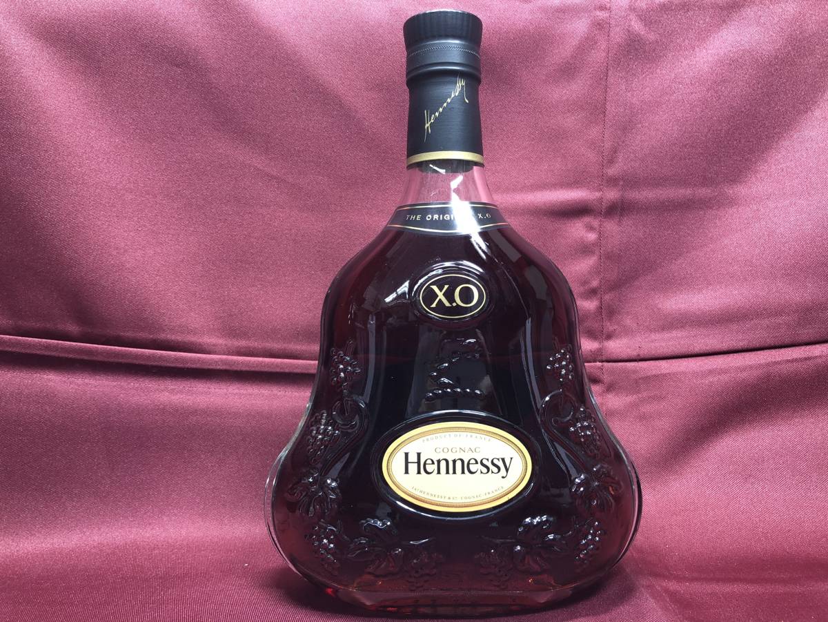 YH-3991】未開栓 Hennessy ヘネシー XO 700ml 黒キャップ ヘネシー X.O