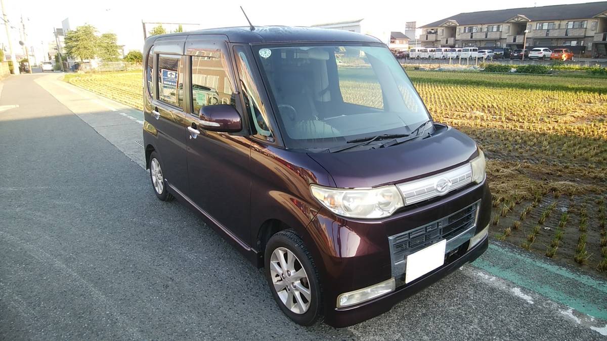 ★激安★平成21年式★ダイハツ・タント★カスタムＸリミテッド★左パワースライドドア★ナビ★ワンセグ★スマートキー★車検令和4年4月まで_1