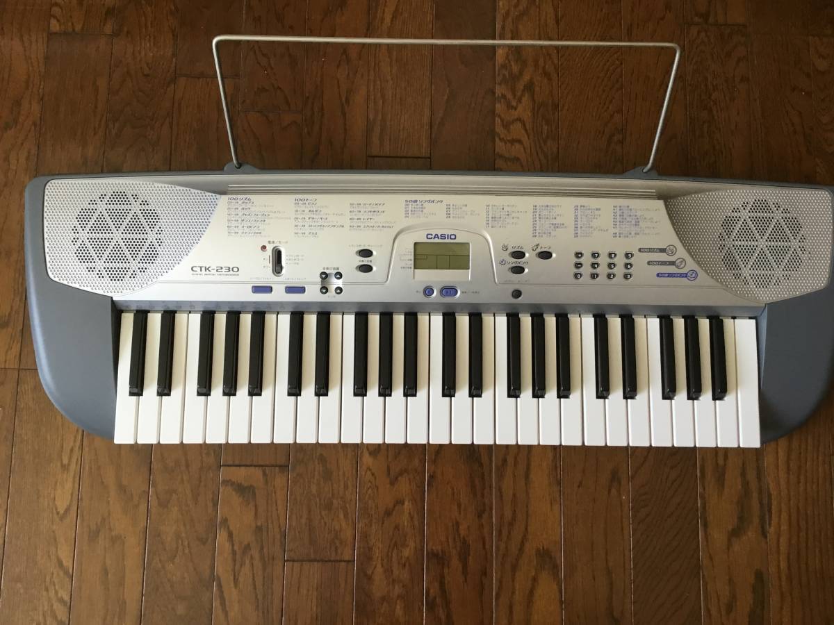 電子キーボード - CTK-230 CASIO カシオ計算機 49鍵 メルカリ カシオ