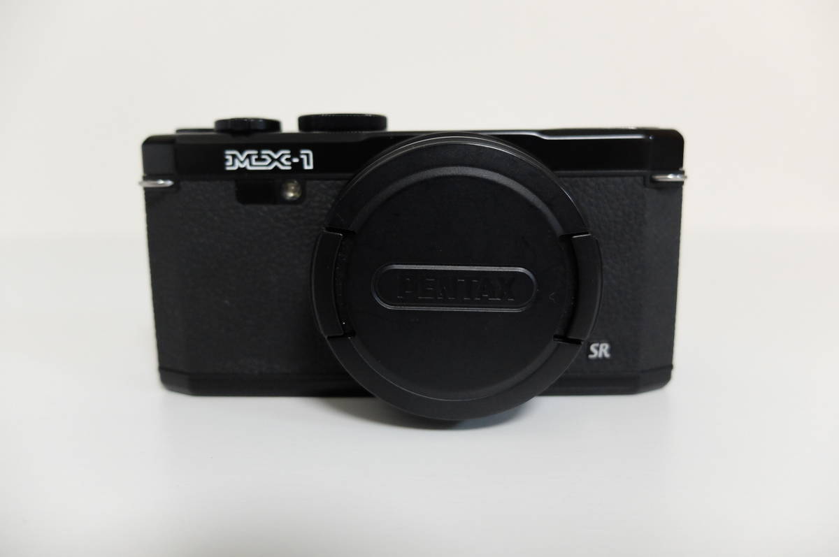 良品】PENTAX ペンタックス MX-1クラシックブラック【シャッター回数2