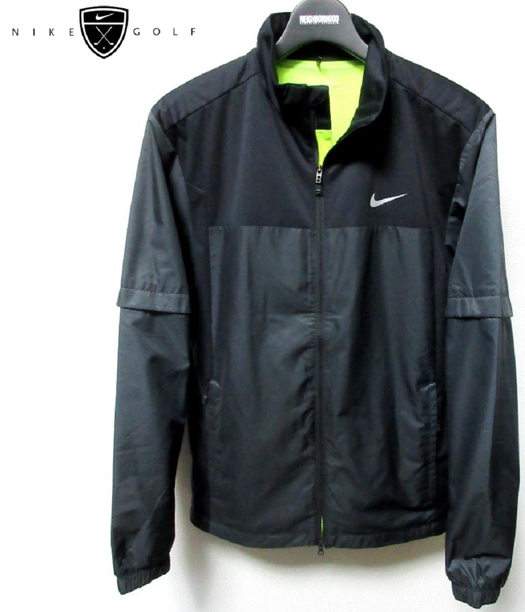 【定番人気，安い】 NIKE GOLF ナイキ ゴルフ 袖取り外し可能2WAY ジャケット(ナイキ)｜売買されたオークション情報、yahooの商品情報をアーカイブ公開 - オークファン ジャンパー、ジャケット