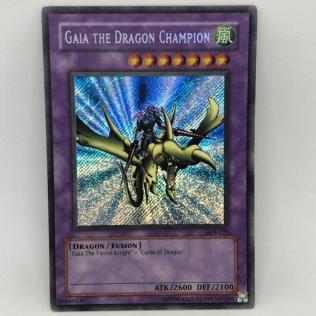 複数同梱送料一律】 遊戯王 英語 竜騎士ガイア LOB シークレット シク