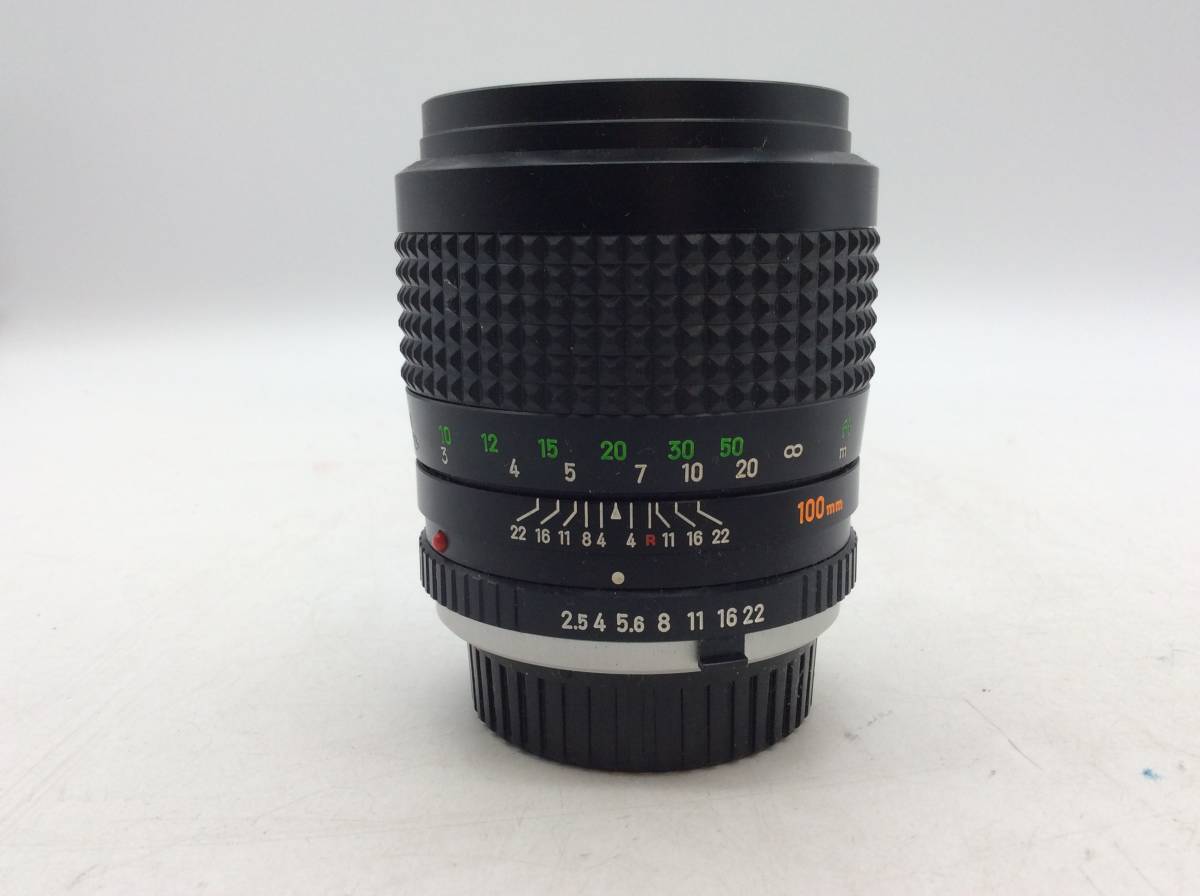 8103 ミノルタ MINOLTA MC TELE ROKKOR 100mm F2.5 現状品 【公式通販】