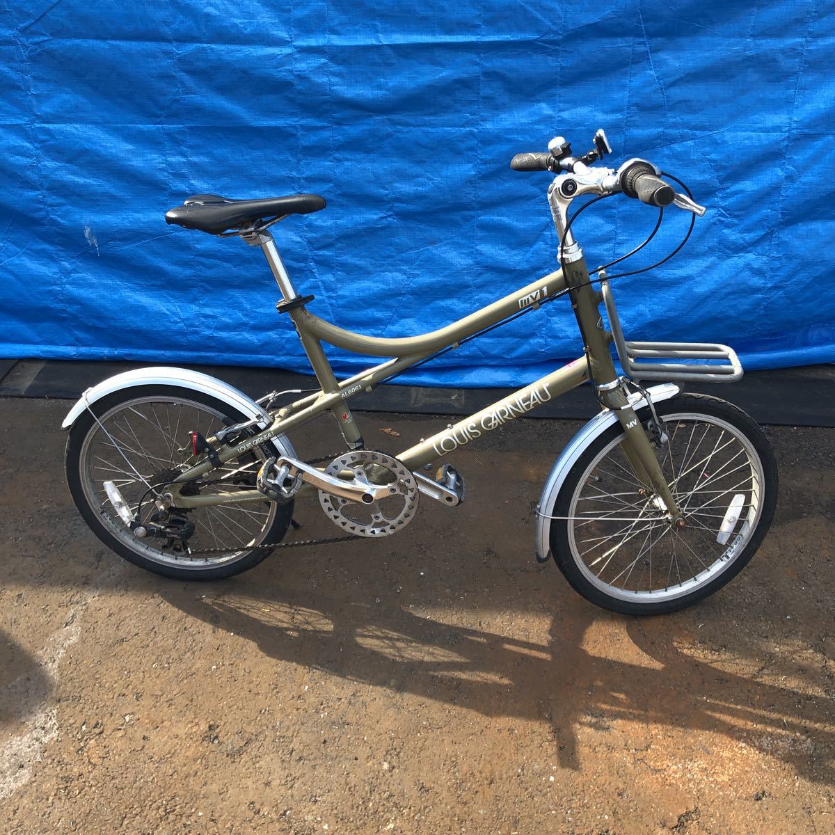  b56 LOUIS GARNEAU MV1 20インチミニベロ(小径車（折り畳み、分割機構なし）)｜売買されたオークション情報、yahooの商品情報をアーカイブ公開 - オークファン 小径車（折り畳み、分割機構なし）